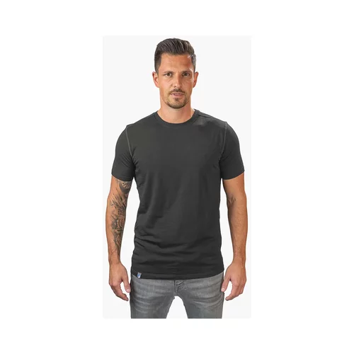 Alpin Loacker Moška majica s kratkimi rokavi Merino, siva - XL