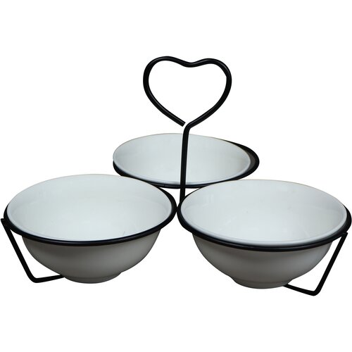 Sigma Set za serviranje, 3 komada, Beli Slike