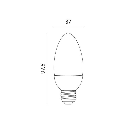  led sijalica E27/7W/230V 3000K Slike