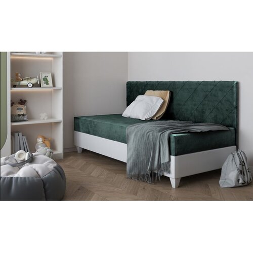 Molarem Home Dječji tapecirani krevet LAGOS II - 200x90 cm - Madrac T21 pjena Cene