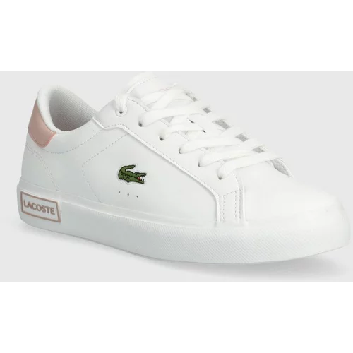 Lacoste Dječje tenisice Vulcanized sneakers boja: bijela