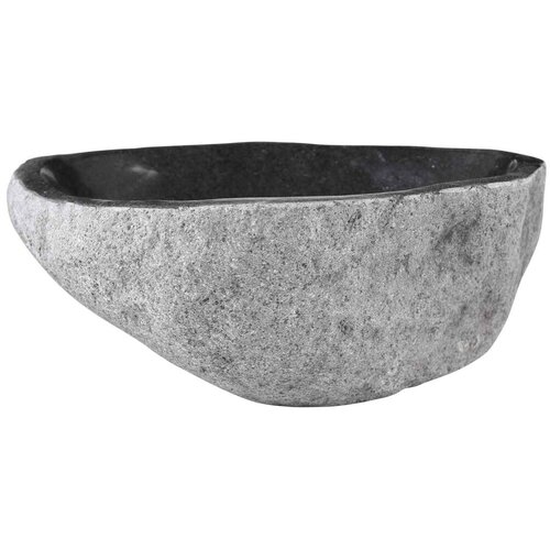 Sudoper Ovalni Siva (32-37) x (27-30) x 12 cm Rijeka kamen - (32-37) x (27-30) x 12 cm Slike