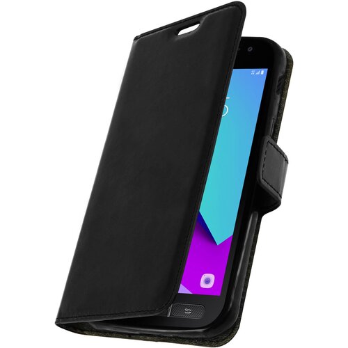 AVIZAR vintage series, preklopna torbica denarnica za samsung galaxy xcover 4 – črna, (20526987) Cene