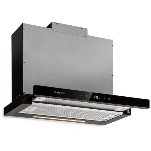 Klarstein Mariana Neo 60, ravna napa, 60 cm, 640 m&amp;sup3;/h, zunanji izpuh, LED Slike