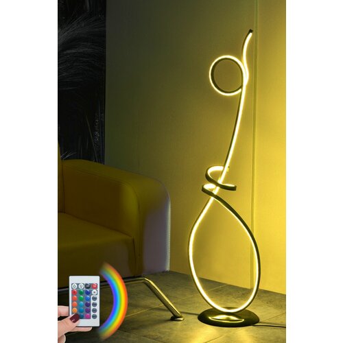 Picasso black - multicolor multicolor floor lamp Slike