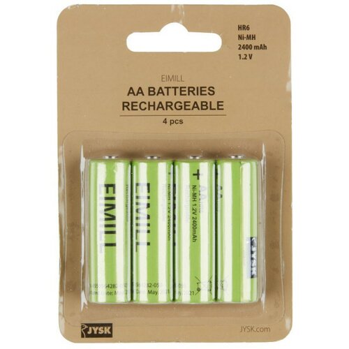 Baterije Eimill punjive AA 4 kom/p ( 4911598 ) Slike