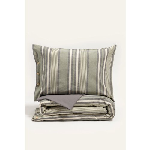 Posteljina Vintage maslinasto zelena 140x200cm Cene