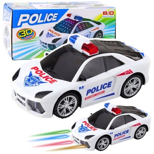 Interaktivna svjetla policijskog automobila Zvuci Sport policijskog automobila Bijela Cene