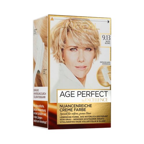 L´Oréal Paris Excellence Age Perfect 9.13 bež blond Cene