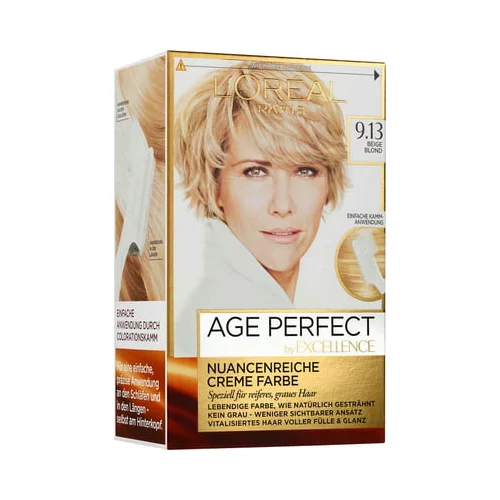 L´Oréal Paris Excellence Age Perfect 9.13 bež blond