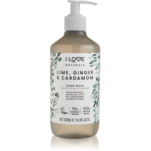 I love... Naturals Lime, Ginger & Cardamom tekoče milo za roke 500 ml Cene