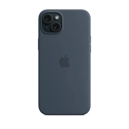 Apple iPhone 15 plus silicone case w magsafe - storm blueid: EK000588102