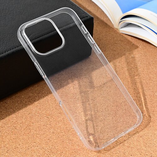  Torbica silikonska ultra thin za iphone 16 pro max 6.9 transparent Slike