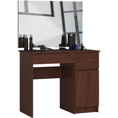 AKORD toaletna miza z ogledalom clp P-2/SL 900x600 desno wenge, (21713520) Cene