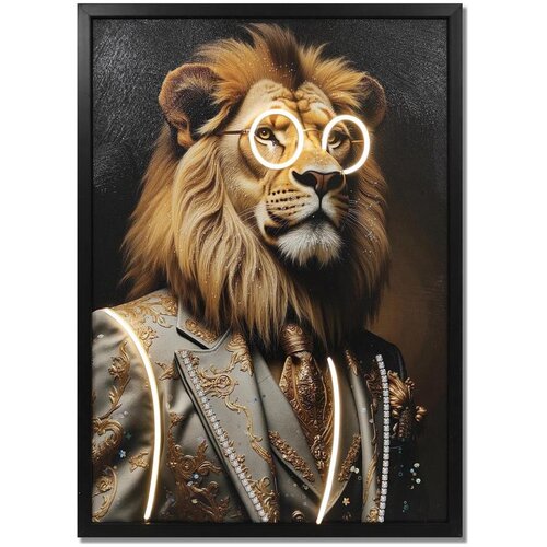 Globo B992614-LED Svetleća dekorativna punjiva slika GEORGE LED/5W/5V 1000 mAh lav Slike