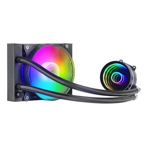 Cooler Master Vodni hladilnik Cpu Mars Gaming Mlone120 Frgb Infinity Mirror Liquid Black, (21407765) Cene