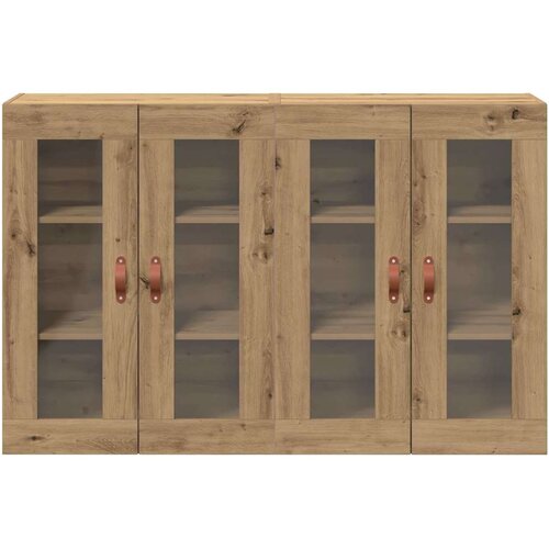  Zidni ormari 2 pcs Umjetnički hrast 69,5 x 34 x 90 cm Slike