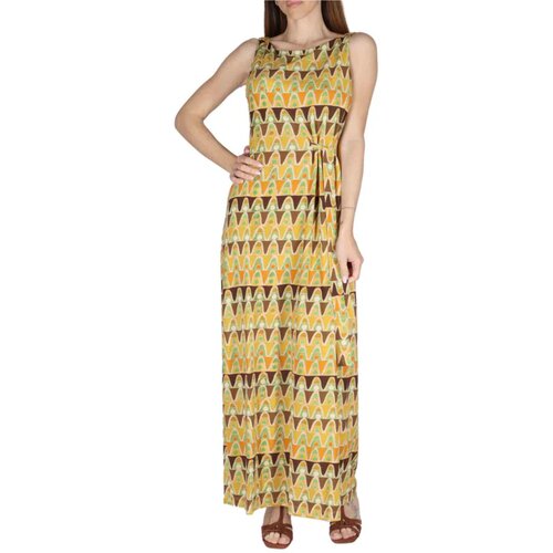 Maliparmi Dolge obleke JF6648-70230 Rumena Cene