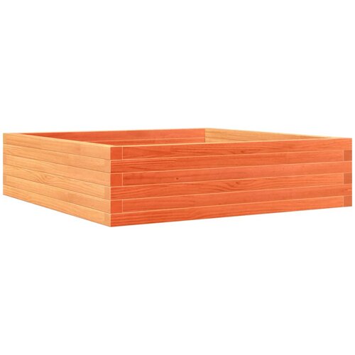 Maison Chic Vrtno cvetlično korito - Cvetlični Lonec vo&amp;scaron;čeno rjavo 90x90x23 cm trdna borovina, (21790485) Slike