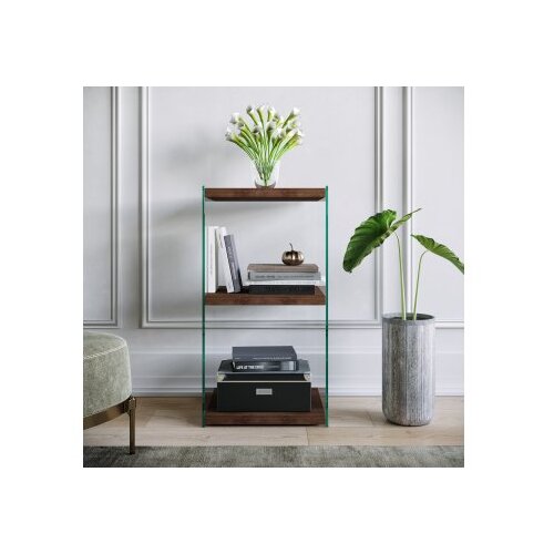 Hanah home R300 Polica za knjige 40x80x35cm, Smeđa Cijene