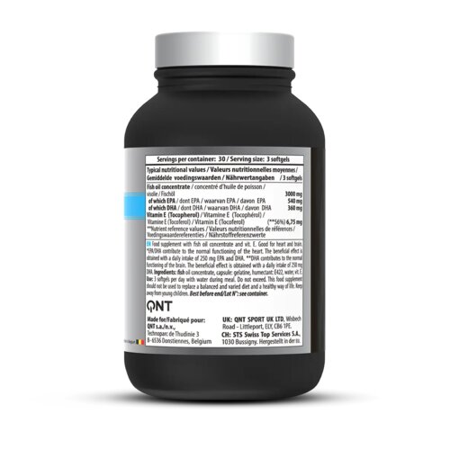 QNT Omega-3 3000 mg &amp;ndash; podr&amp;scaron;ka srcu i zdravlju mozga Slike