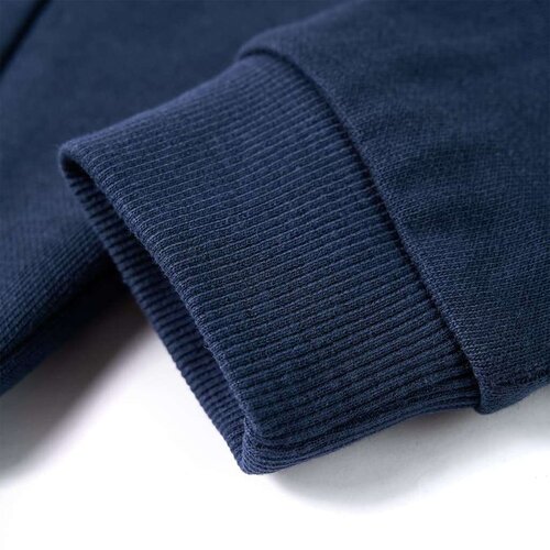 vidaXL Dječja majica s kapuljačom modra prošarana i narančasta 92 Cijene