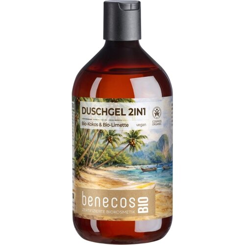 Benecos 2u1 gel za tu&scaron;iranje s bio kokosom i bio limetom - Summer Edition - 500 ml Cijene
