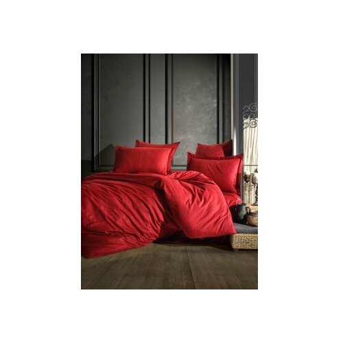 Lessentiel Maison satenska posteljina (200 x 220) austin red Cene
