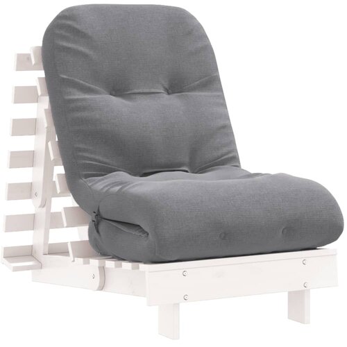 Maison Chic futon - futonski ležalnik z ležiščem bela 60x206x11 cm trdna borovina, (21729486) Cene