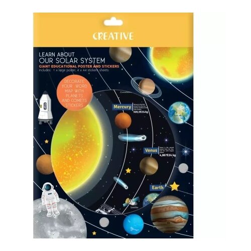 Creative poster nalepnice univers ( 75310 ) Cene