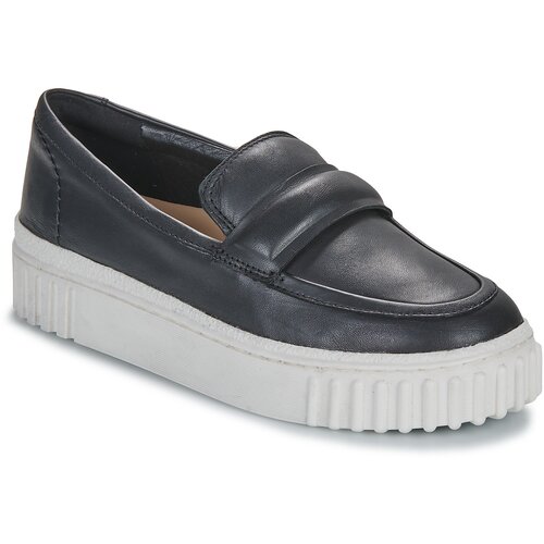 Clarks Mokasini MAYHILL COVE Črna Slike