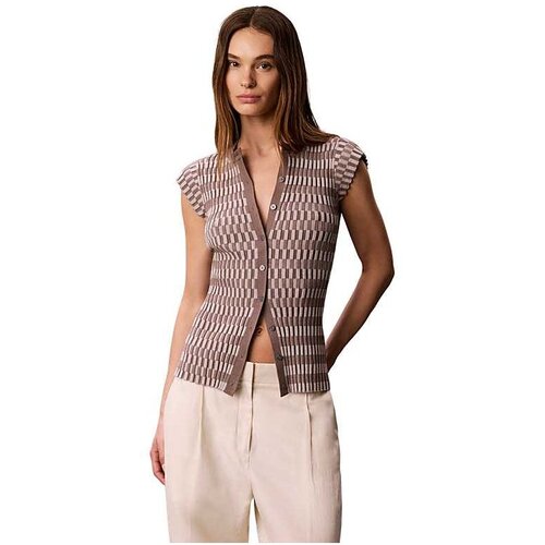 Calvin Klein pamučni ženski kardigan Cene