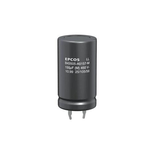 TDK Epcos B43504-A9107-M Elektrolitski kondenzator Uskočni 10 mm 100 µF 20 % (Ø x V) 22 mm x 35 mm 1 ST Cijene