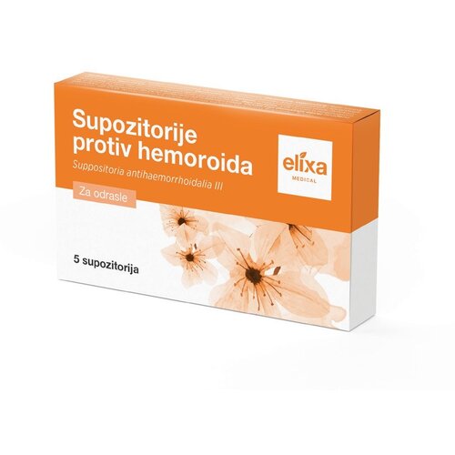 Elixa Supozitorije protiv hemoroida Cene