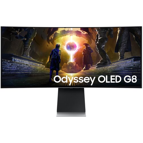 Samsung monitor 34" Odyssey OLED G8, S34DG850SU, WQHD, 175 Hz Cene