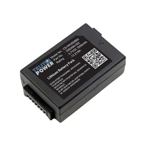 Telit Power Baterija za barkod skener Li-Ion 3.7 V 3300 mAh WA3006BX, Crna Slike