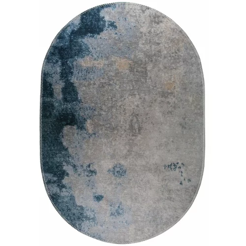 Vitaus Modra/siva pralna preproga 160x230 cm –