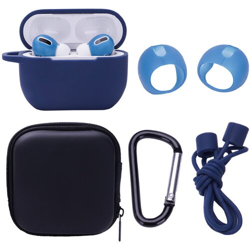 INF Za&scaron;čitni komplet za brezžične Bluetooth slu&scaron;alke AirPods Pro Blue, (5000074515) Cene