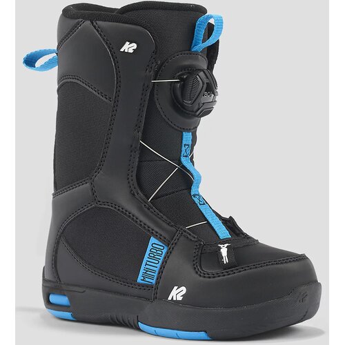 K2 Mini Turbo Kids Snowboard cevlji black Slike