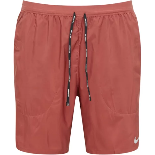 Nike Športne hlače 'Flex Stride' rjasto rdeča