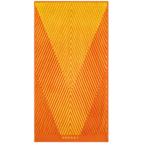Zwoltex Unisex's Sport Towel Energy AB Orange/Yellow Cene