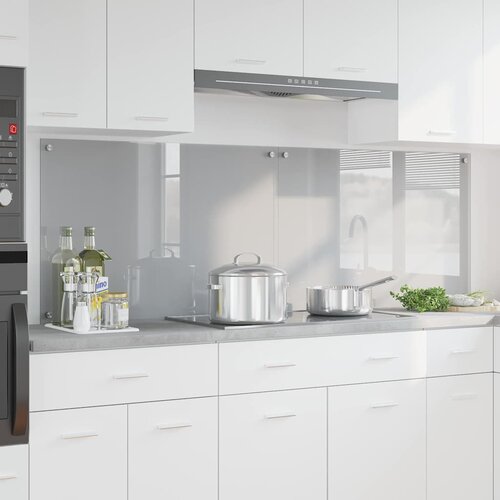  Kuhinjski zid 2 pcs Svijetlo siva 90 x 60 cm Cijene