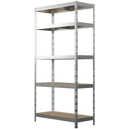 REGALUX Metalni regal (V x Š x DB: 180 x 90 x 40 cm, Broj polica: 5 Kom., Uticanje, Grafitno siva) Cijene
