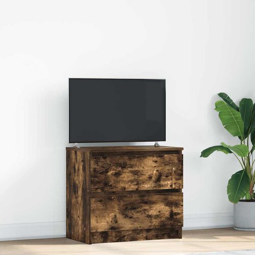 vidaXL TV omarica dimljeni hrast 60x35x54 cm inženirski les Cene