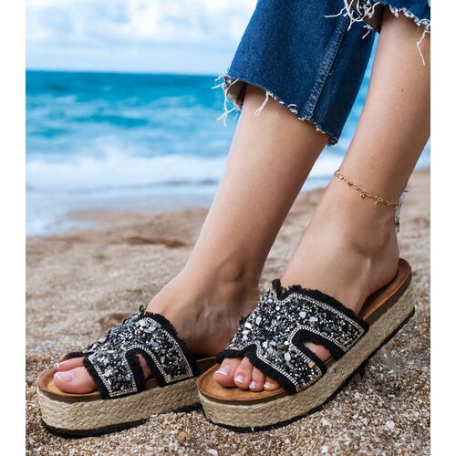 D/CEO Platform leopard sandals with straps Lagosa Slike