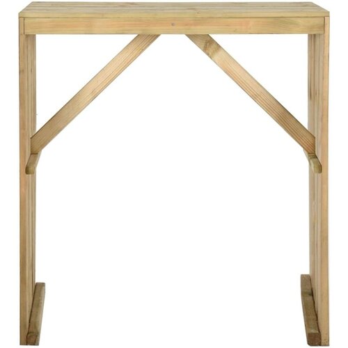VidaXL barski stol 100 x 60 x 110 cm od impregnirane borovine Slike