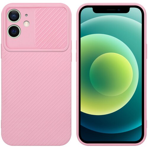Cadorabo Ohi&amp;scaron;je, združljiv z Apple v Bonbon Pink - Za&amp;scaron;čitni pokrov iz fleksibilnega silikona TPU in z za&amp;scaron;čito pred kamero, (20593880) Slike