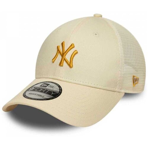 New Era Kape s &amp;scaron;iltom Homefield 9forty trucker neyyan Bež Slike