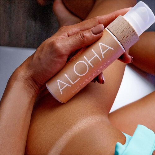 Cocosolis ALOHA negovalno olje za sončenje brez za&amp;scaron;čitnega faktorja z vonjem Coconut 110 ml Slike