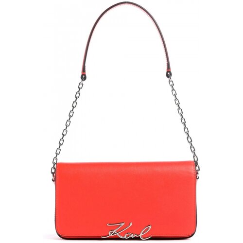 Karl Lagerfeld Torbice za na ramo KSIGNATURE SHOULDER POUCH Oranžna Cene